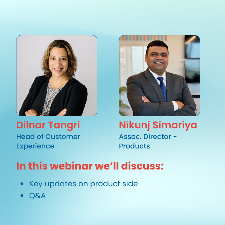 Webinar landing page